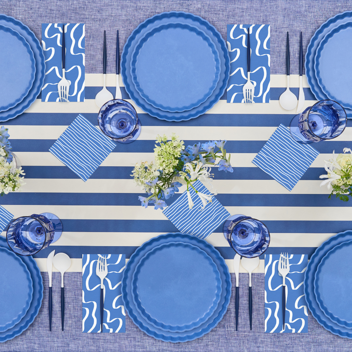 Simply Eco Compostable Table Setting - French Blue