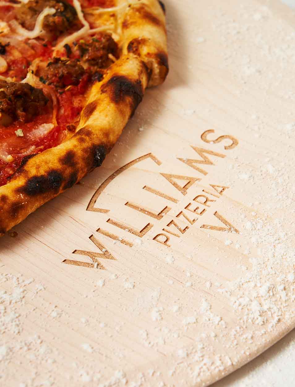 Personalized Maple Wood Pizza Peel 14 x 21"