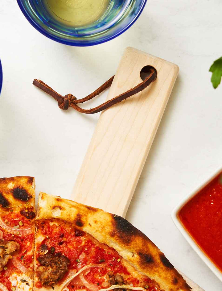 Personalized Maple Wood Pizza Peel 14 x 21"