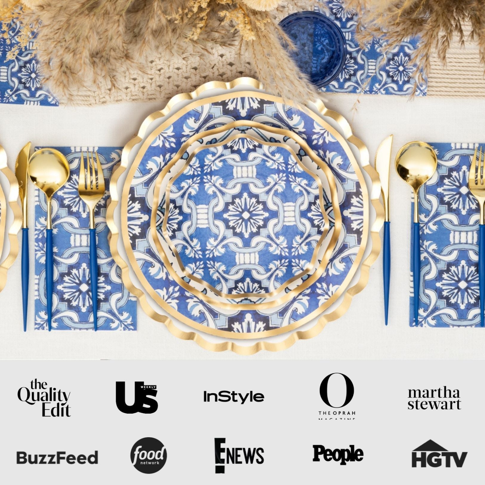 GMFK820○MARINER / マリネール スペイン最高峰 ダイニングテーブ Moroccan Table Setting – Sophistiplate LLC