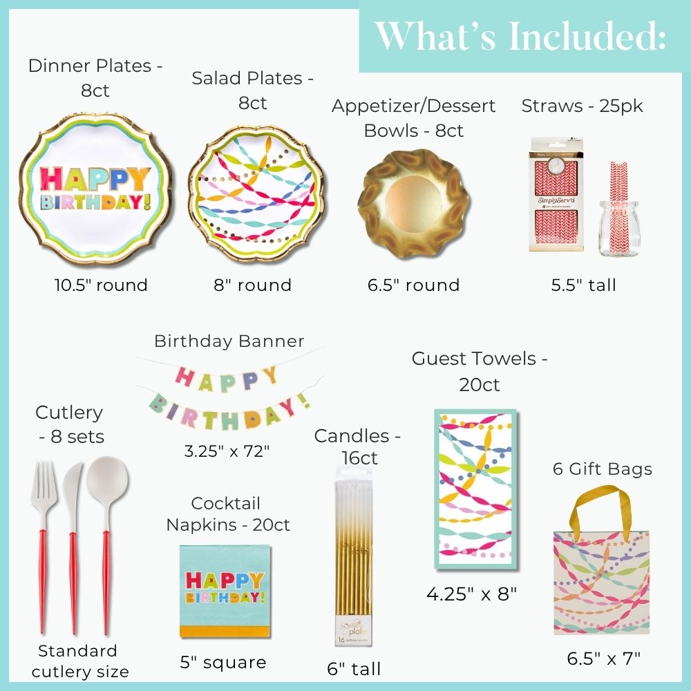 The Ultimate Birthday Tablescape