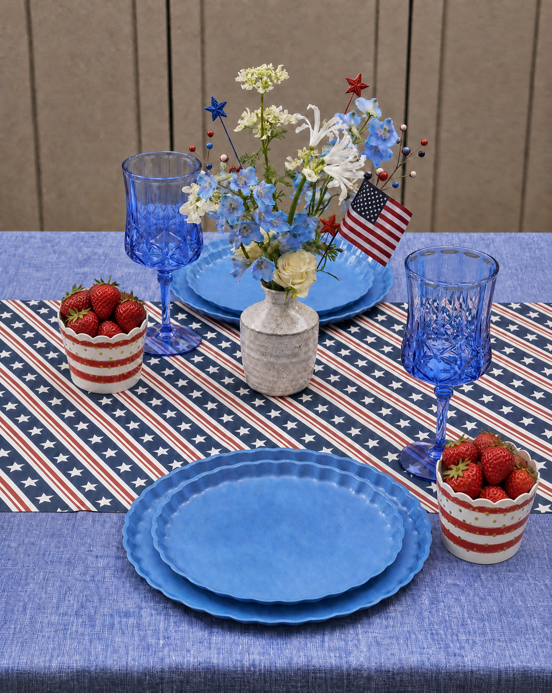 Patriotic French Blue