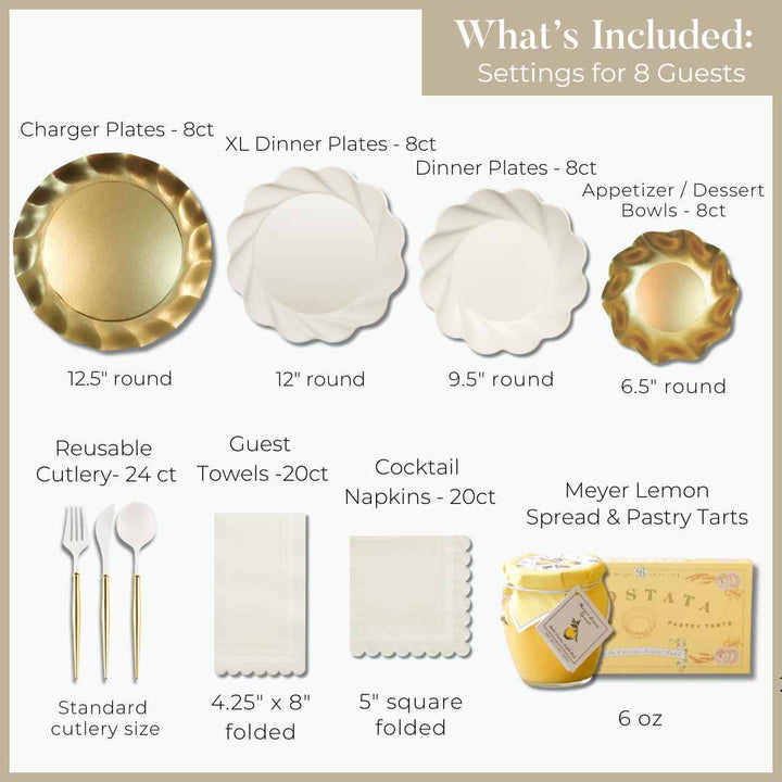 The Ultimate Sukkot Tablescape: Cream & Gold