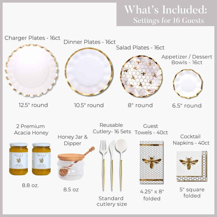 Ultimate Rosh Table for 16: Gilded Honey