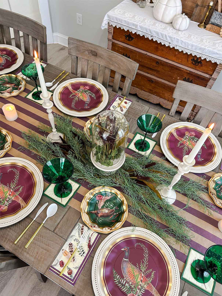 Feather Grove Wavy Paper Appetizer/Dessert Bowl/8pk Info