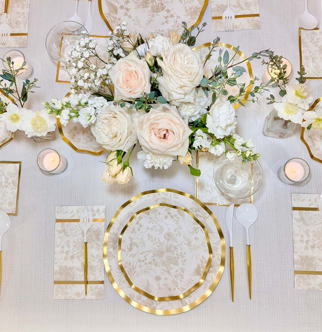 Timeless Table Setting: Sand