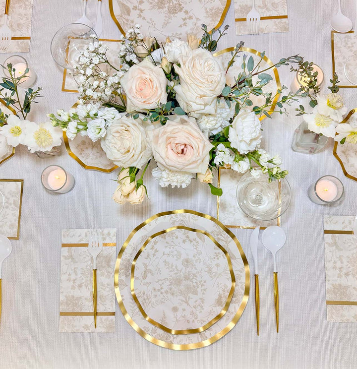 Timeless Table Setting: Sand