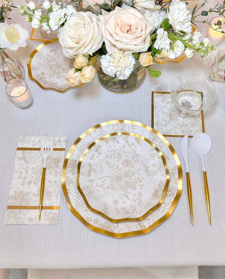 Timeless Table Setting: Sand