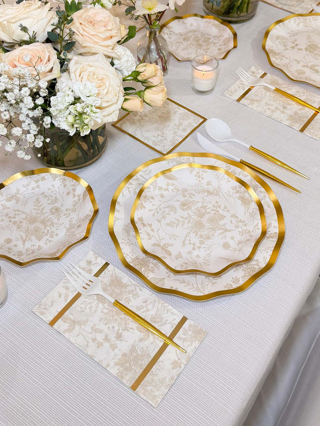 Timeless Table Setting: Sand