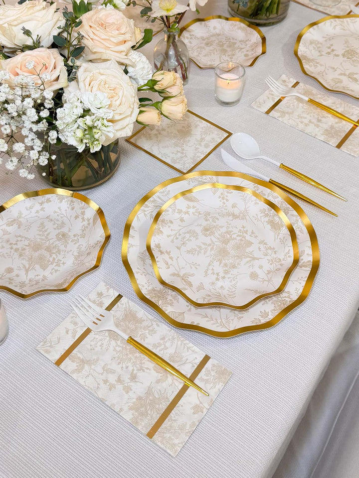 Timeless Table Setting: Sand