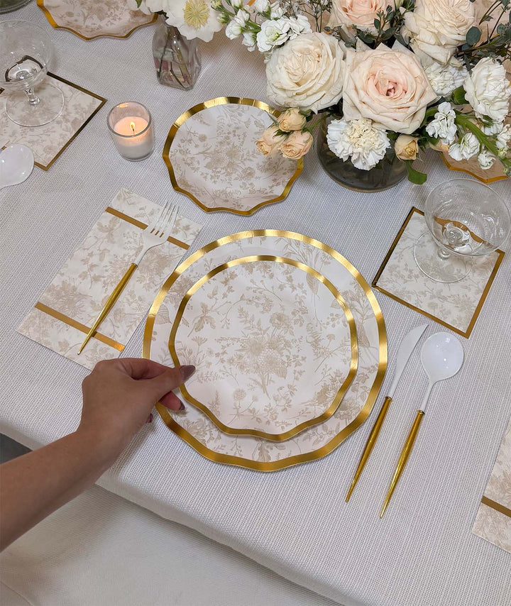 Timeless Table Setting: Sand