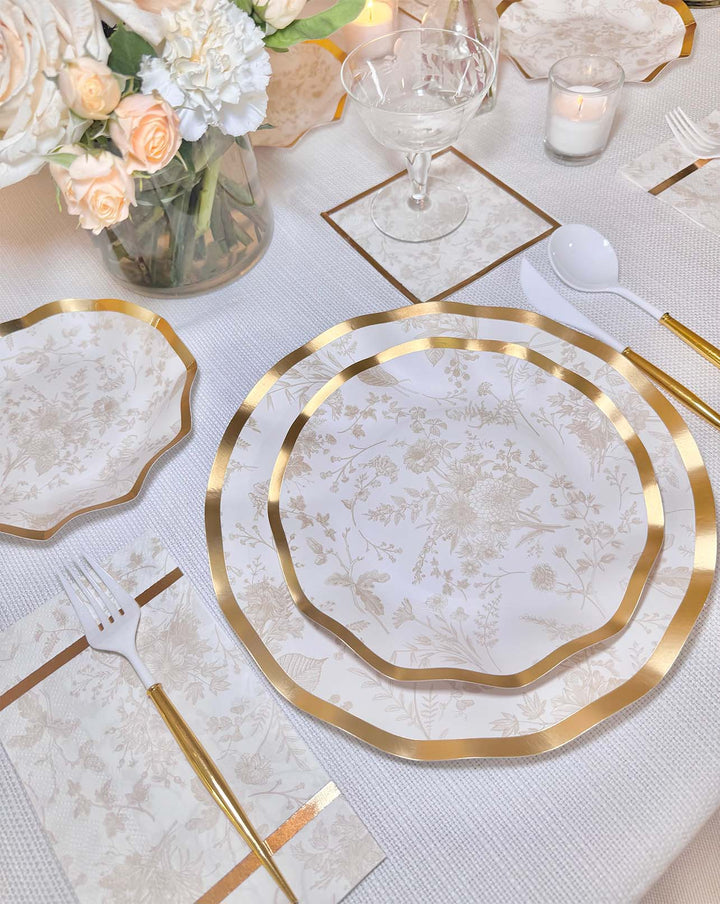 Timeless Table Setting: Sand