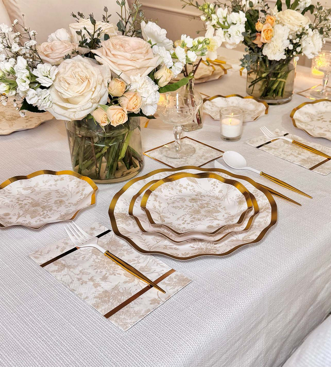 Timeless Table Setting: Sand