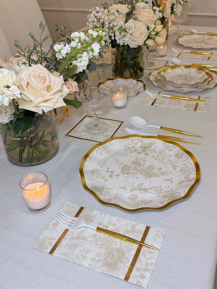 Timeless Table Setting: Sand