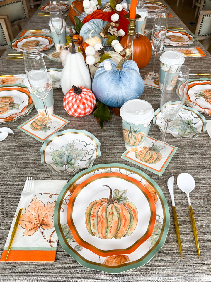 Bright & Thankful Table Setting