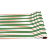 Green & Red Awning Stripe Runner - 20 x 25'