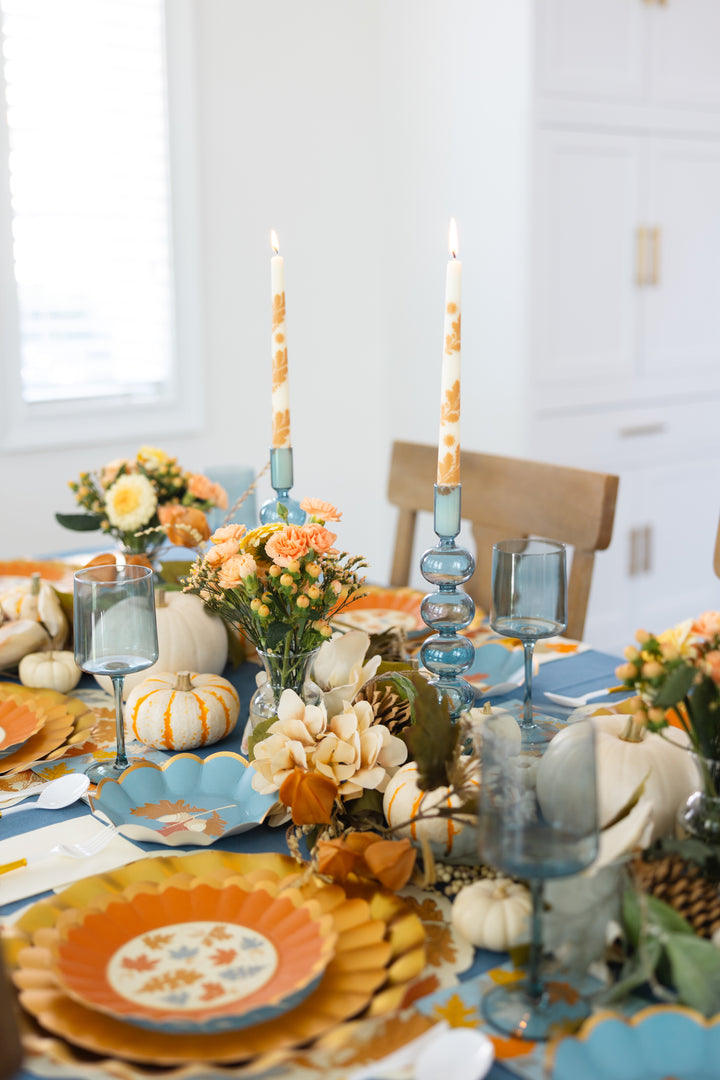 Gilded Harvest Table Setting