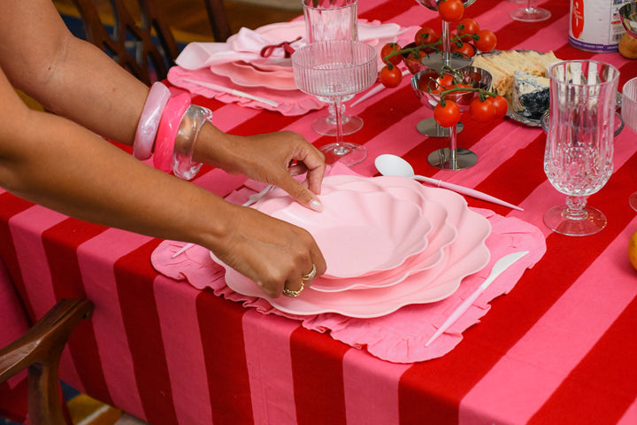 Simply Eco Compostable Table Setting - Blush