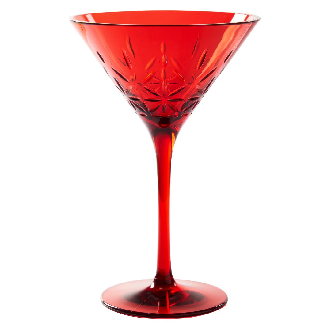 Martini Classic | Red | 8 Oz
