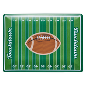 Tailgate Football Field Melamine Serving Platter