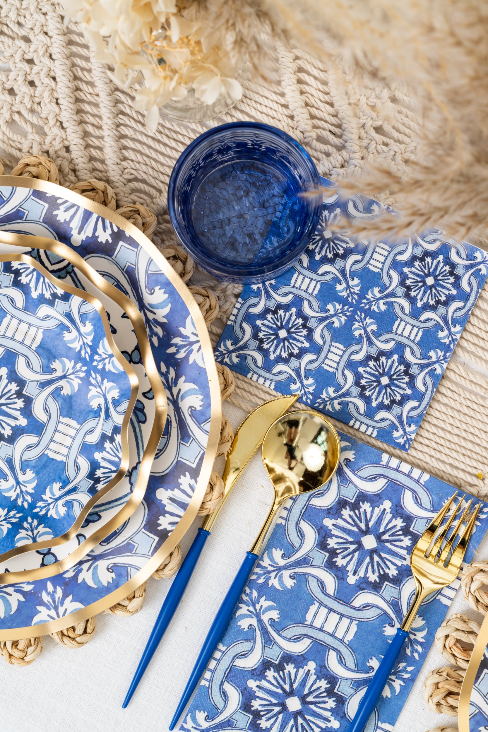 Moroccan Nights Paper Cocktail Napkin/20pk – Sophistiplate LLC