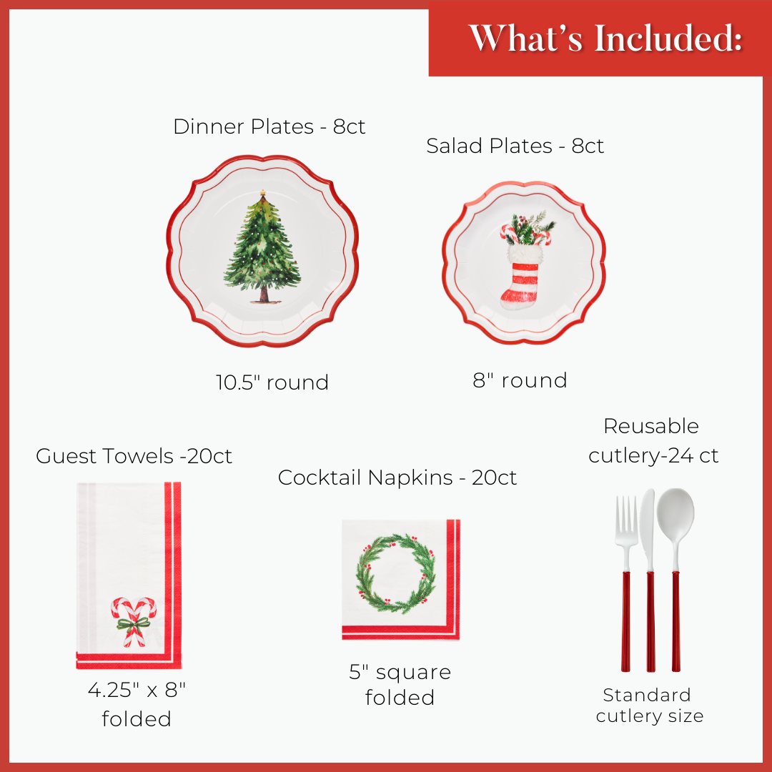 Merry and Bright Table Setting