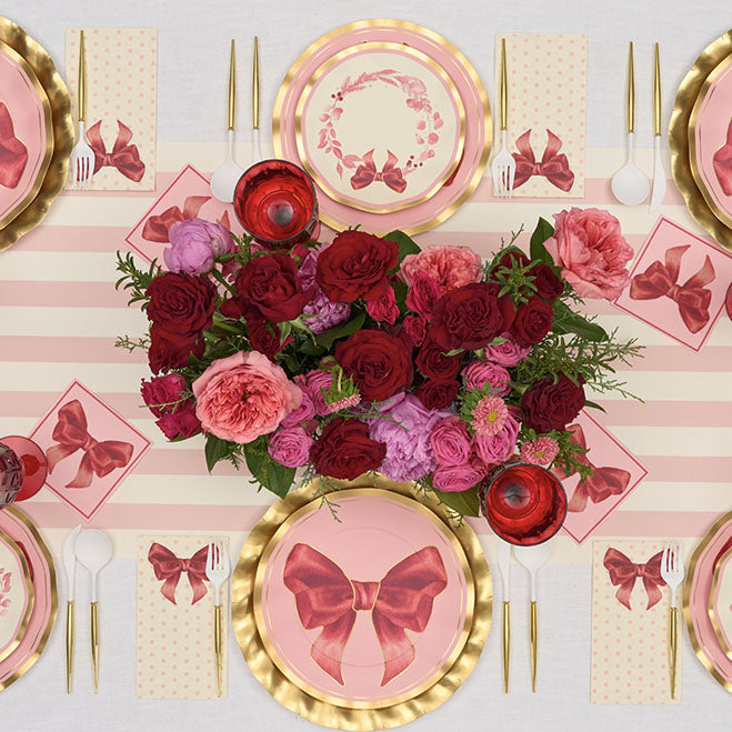 Pink Bows Table Setting – Sophistiplate LLC