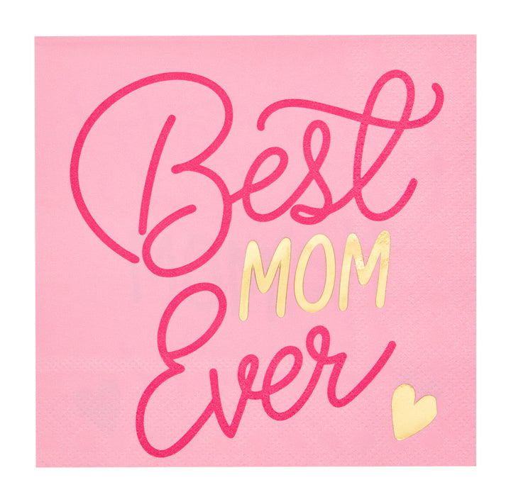 Best Mom Ever Cocktail Napkins /26pk