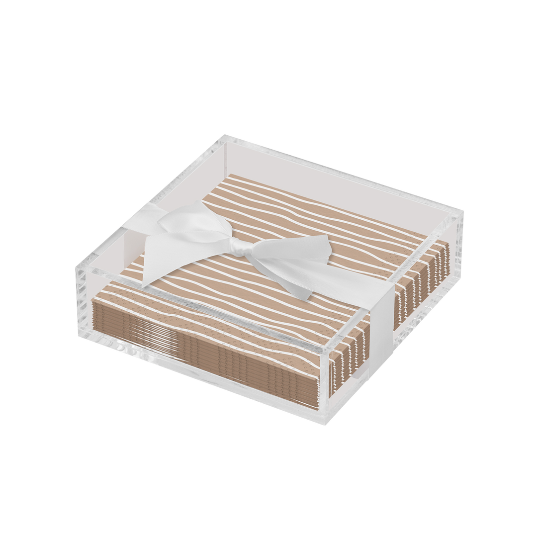 Eco Cocktail Napkin with Napkin Tray