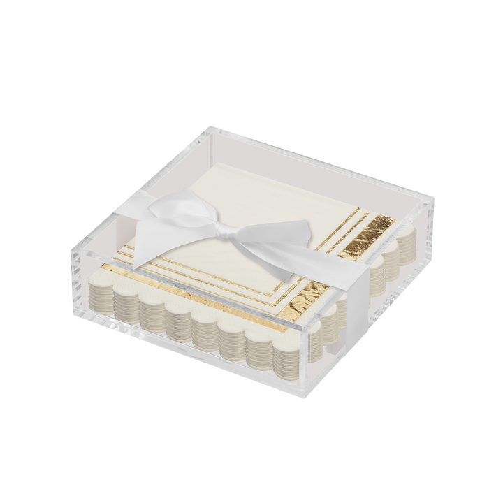 Everyday Cocktail Napkin with Napkin Tray