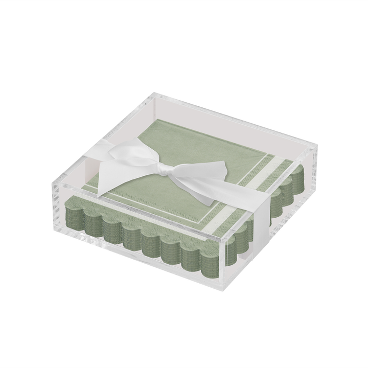 Everyday Cocktail Napkin with Napkin Tray