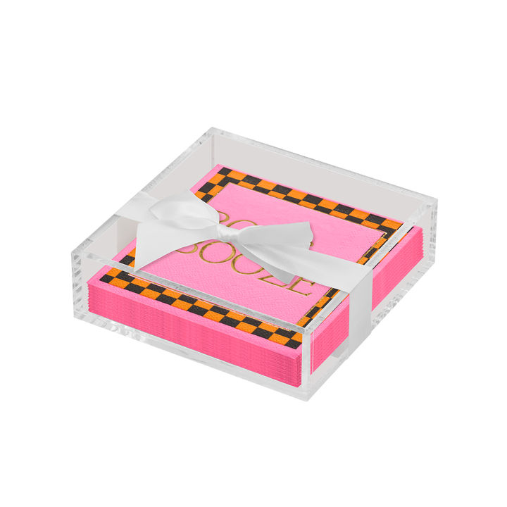 Halloween Cocktail Napkin with Napkin Tray