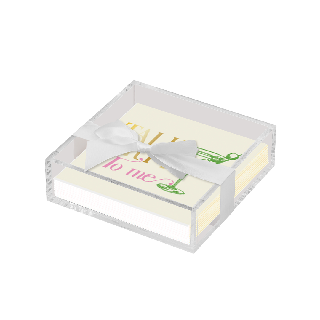 Everyday Cocktail Napkin with Napkin Tray