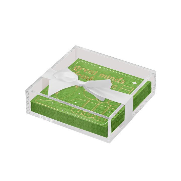 Everyday Cocktail Napkin with Napkin Tray