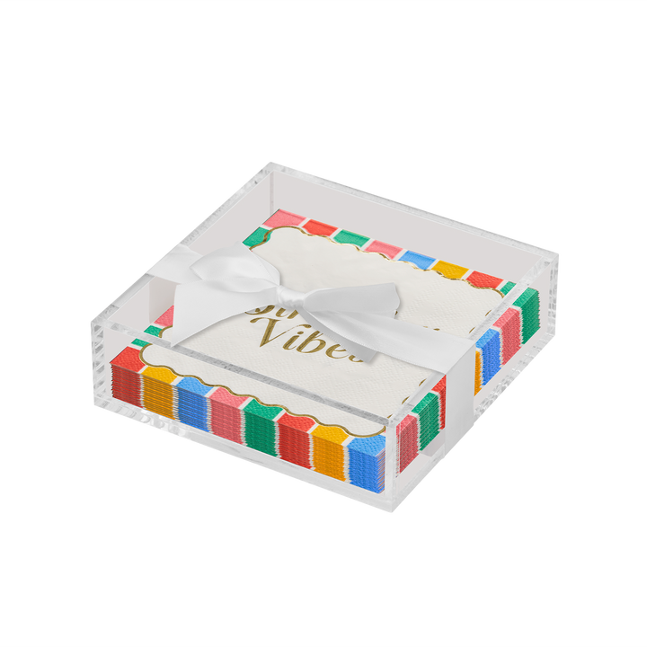 Everyday Cocktail Napkin with Napkin Tray