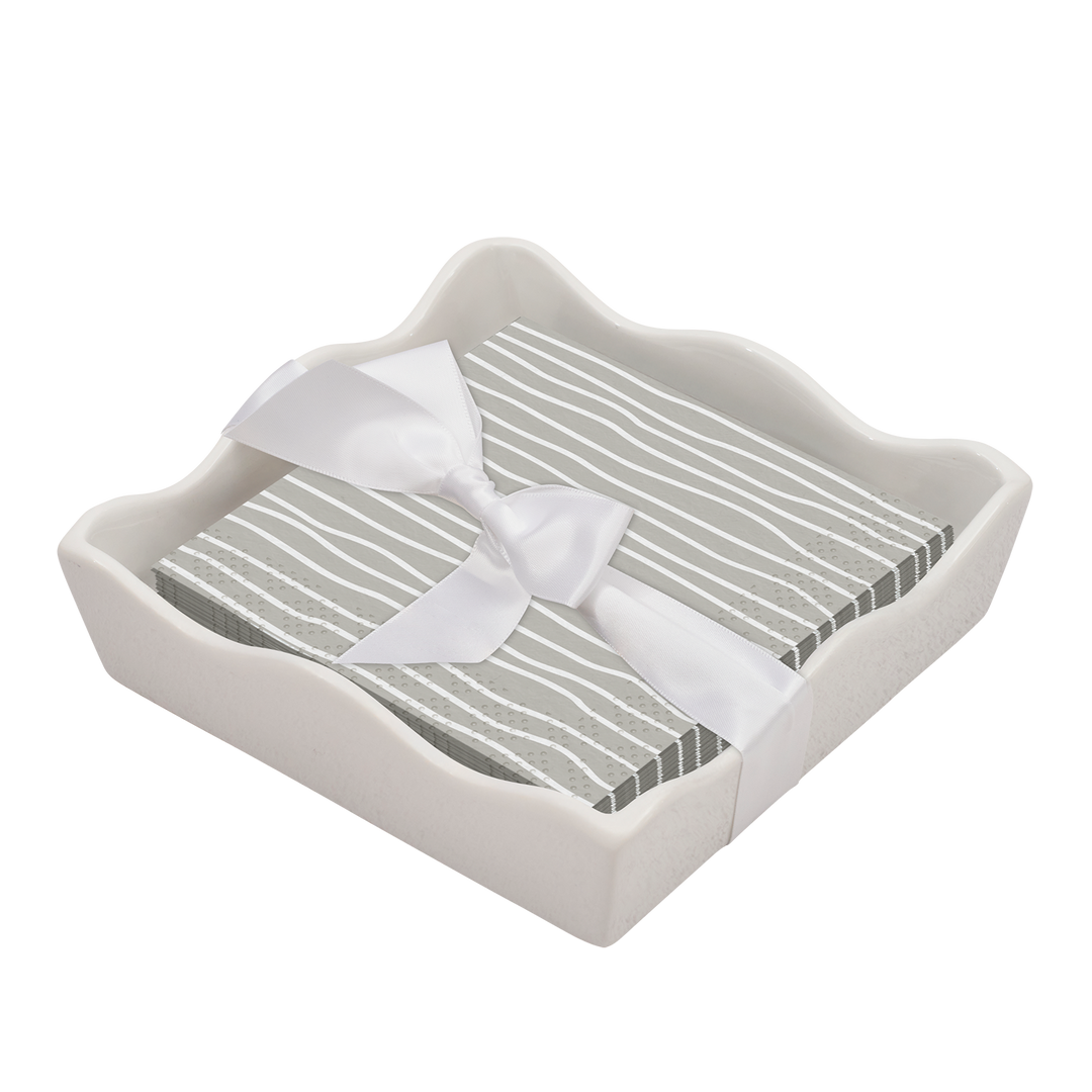 Eco Cocktail Napkin with Napkin Tray