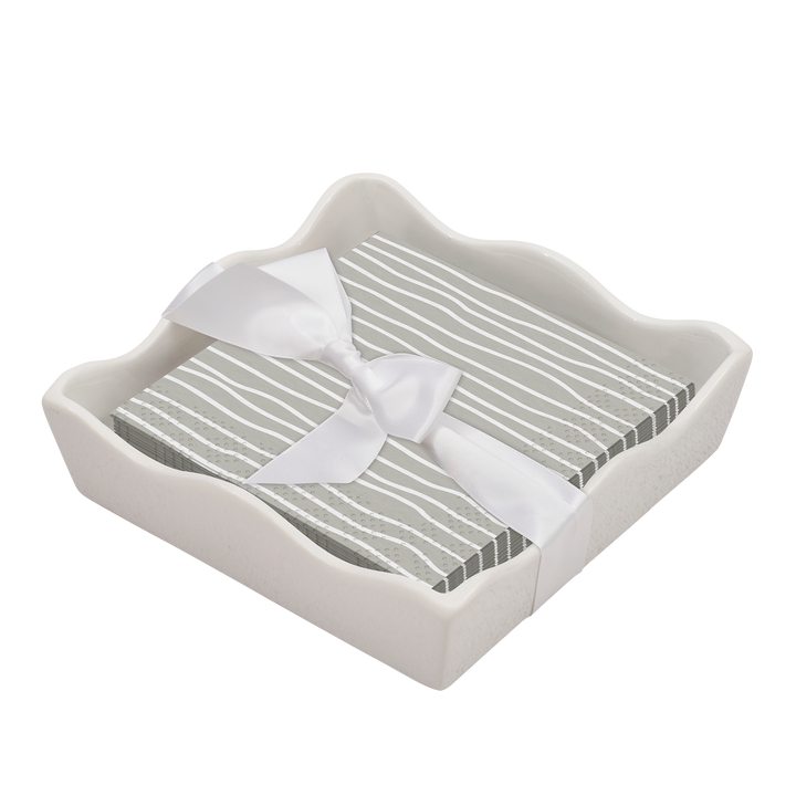 Eco Cocktail Napkin with Napkin Tray