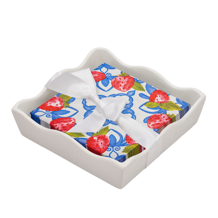 Everyday Cocktail Napkin with Napkin Tray