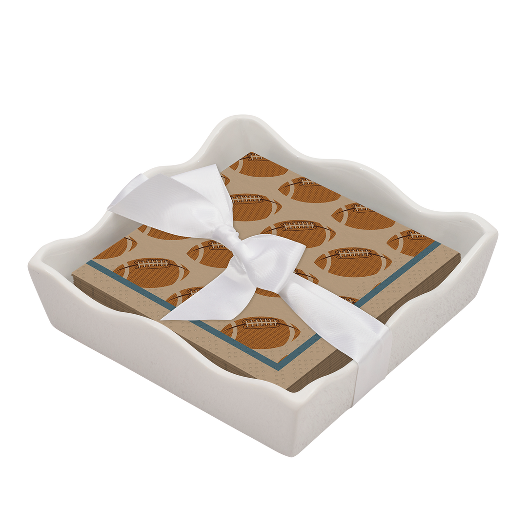 Everyday Cocktail Napkin with Napkin Tray