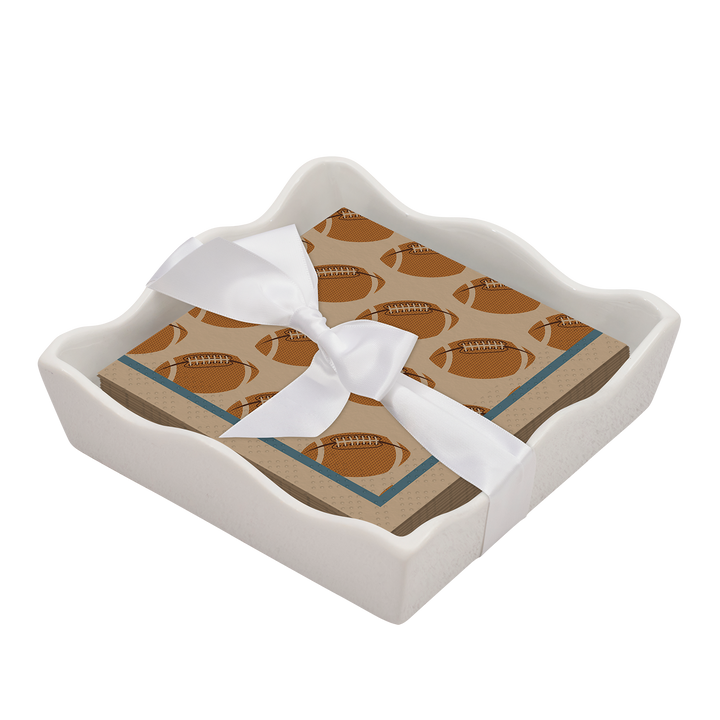 Everyday Cocktail Napkin with Napkin Tray