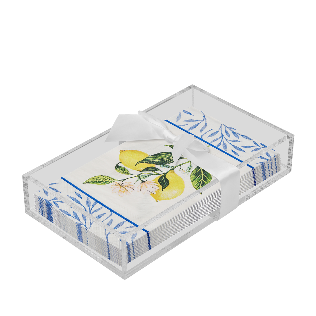 Everyday Guest Towel with Napkin Tray