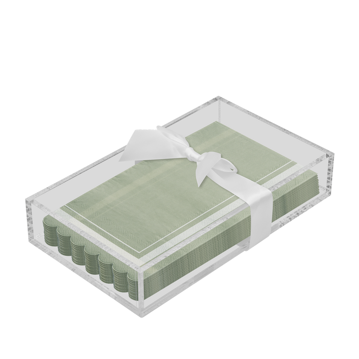 Everyday Guest Towel with Napkin Tray