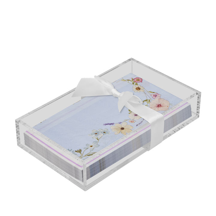 Easter Guest Towel with Napkin Tray
