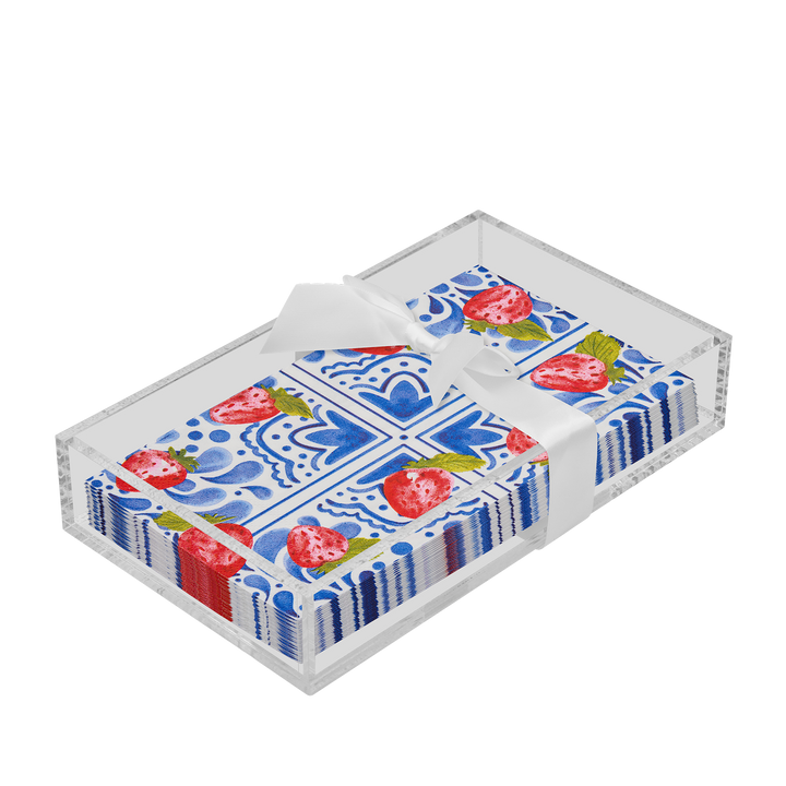 Everyday Guest Towel with Napkin Tray