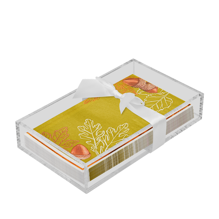 Thanksgiving Guest Towel with Napkin Tray