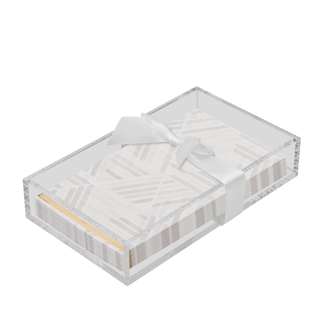 Everyday Guest Towel with Napkin Tray