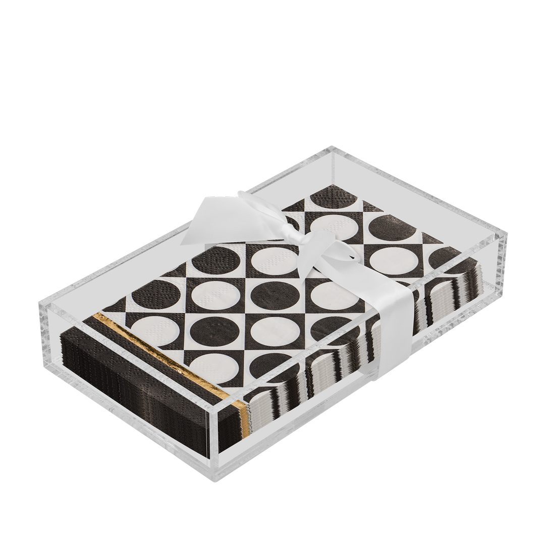 Everyday Guest Towel with Napkin Tray