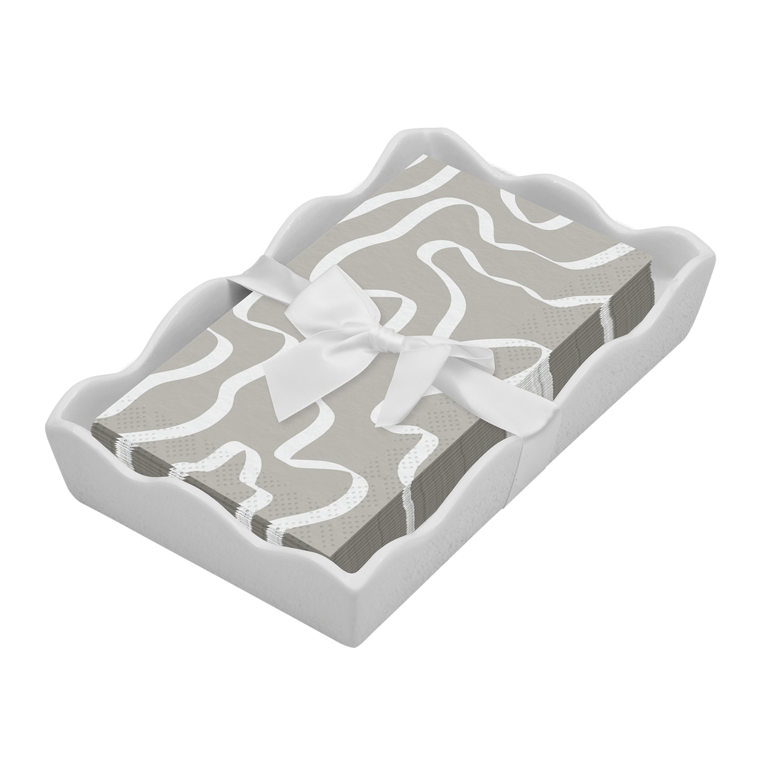 Eco Guest Towel with Napkin Tray