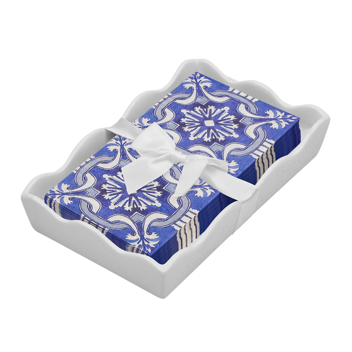 Everyday Guest Towel with Napkin Tray