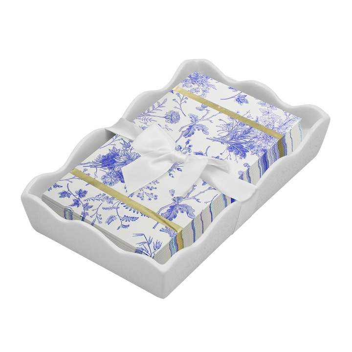 Everyday Guest Towel with Napkin Tray
